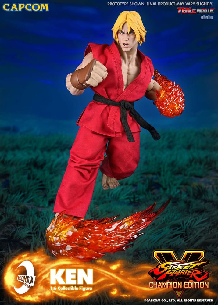 Street Fighter Action Figure 1/6 Ken Masters 30 cm