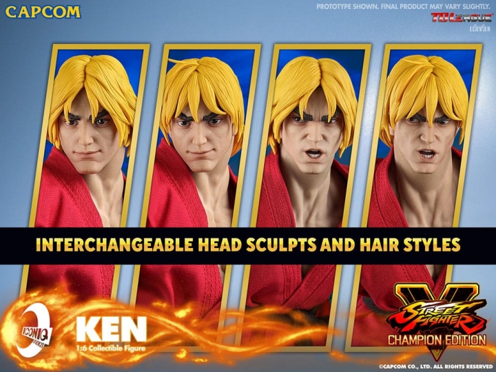 Street Fighter Action Figure 1/6 Ken Masters 30 cm