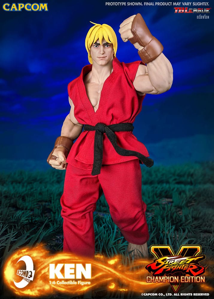 Street Fighter Action Figure 1/6 Ken Masters 30 cm