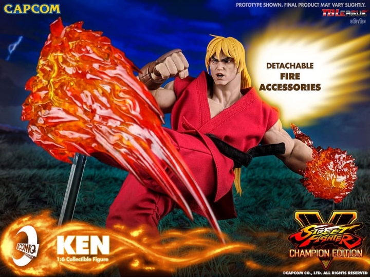 Street Fighter Action Figure 1/6 Ken Masters 30 cm