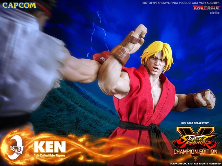 Street Fighter Action Figure 1/6 Ken Masters 30 cm