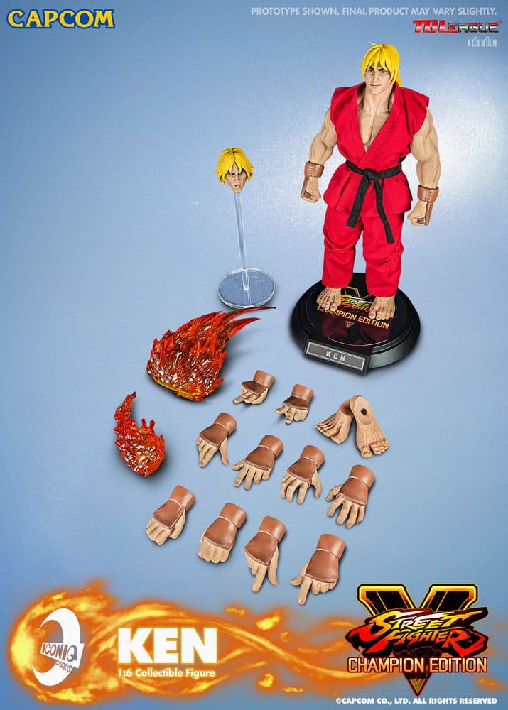 Street Fighter Action Figure 1/6 Ken Masters 30 cm