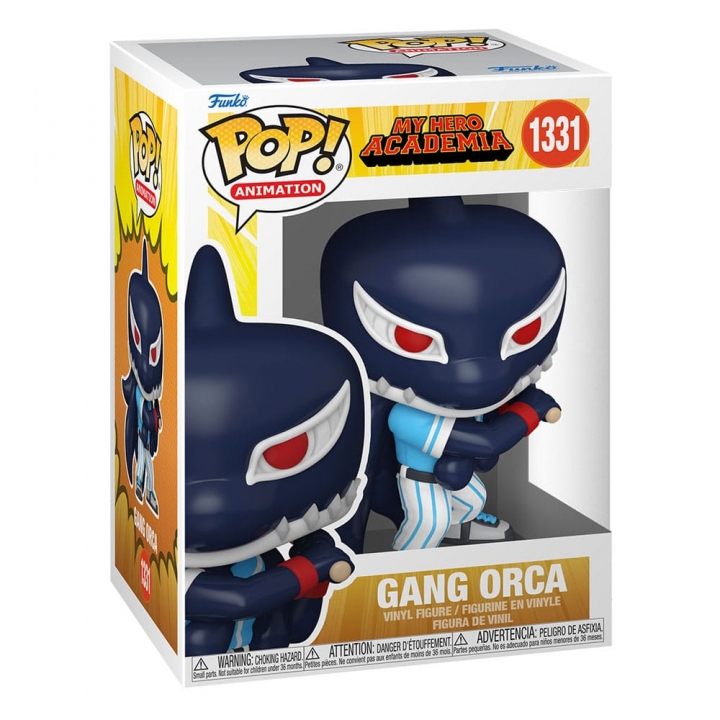 My Hero Academia HLB POP! Animation Vinyl Figure Gang Orca / Captain Shishido Baseball 9 cm