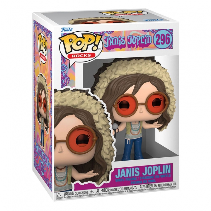 Janis Joplin POP! Rocks Vinyl Figure 9 cm