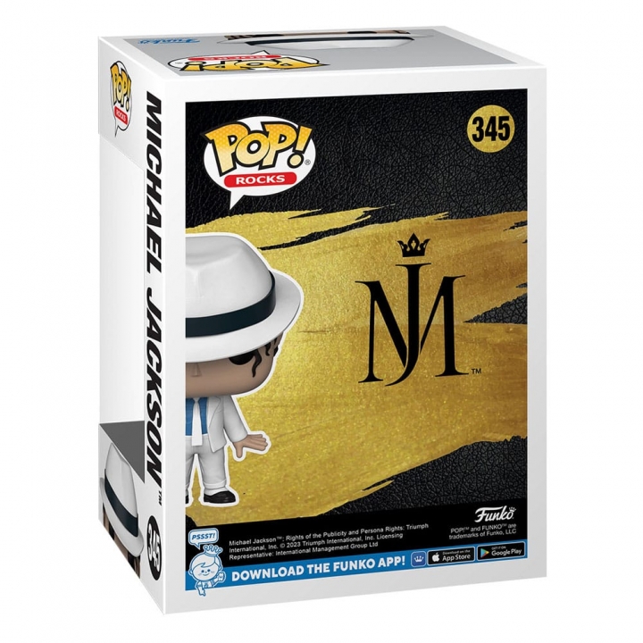 Michael Jackson POP! Rocks Vinyl Figure MJ (Smooth Criminal) 9 cm