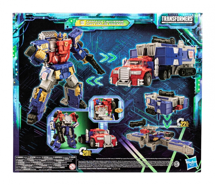 Transformers Legacy Evolution Commander Class Action Figure Armada Universe Optimus Prime 19 cm