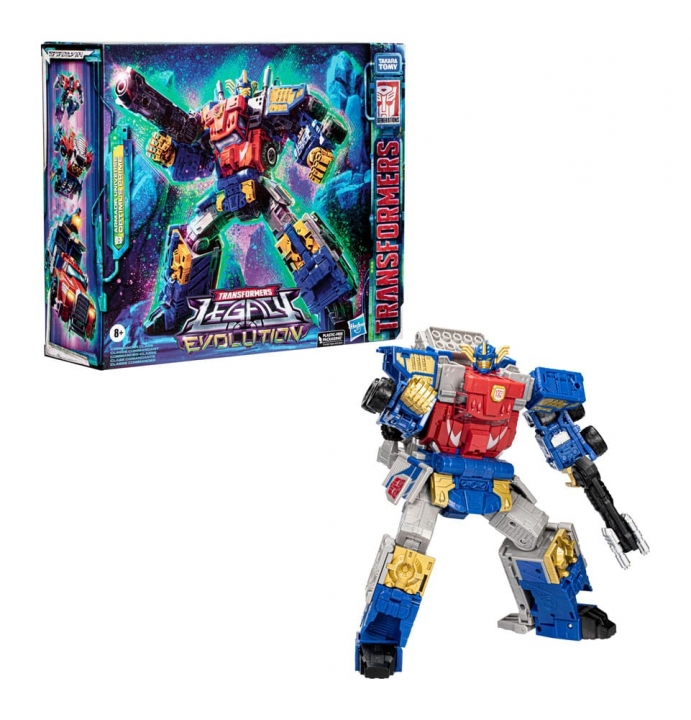 Transformers Legacy Evolution Commander Class Action Figure Armada Universe Optimus Prime 19 cm