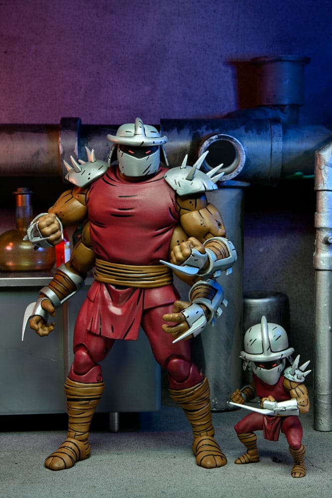 TMNT Mirage Comics Action Figure Shredder Clone-Mini Shredder / Ultimate Zog 18 cm