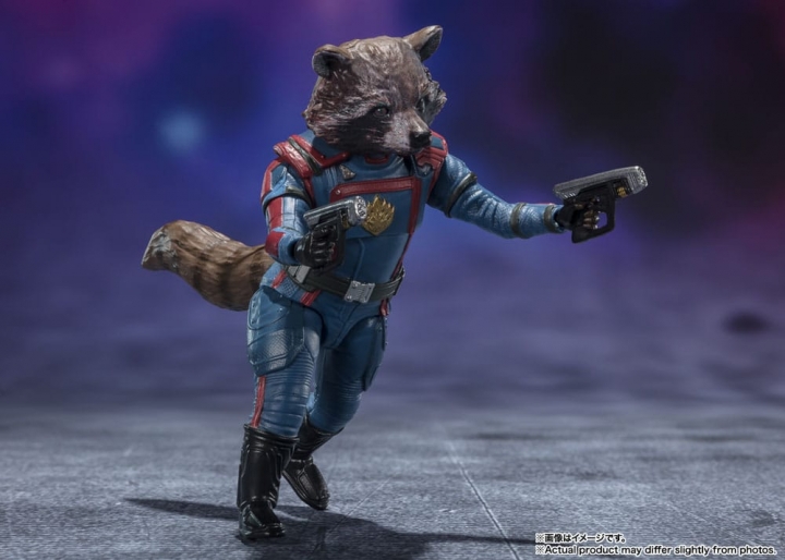 Guardians of the Galaxy 3 S.H. Figuarts Action Figures Star Lord & Rocket Raccoon 6-15 cm