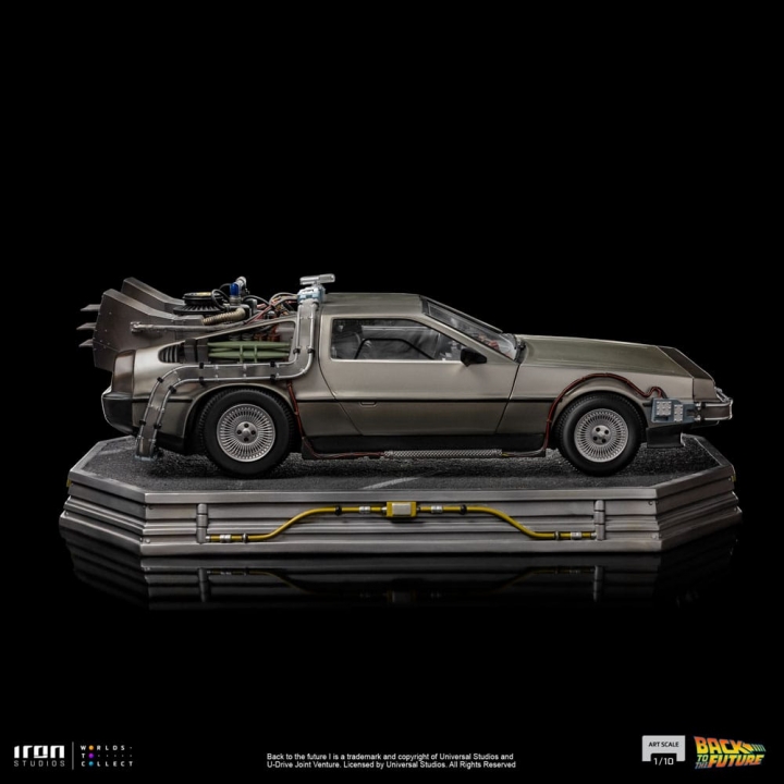 Back to the Future Art Scale Statue 1/10 DeLorean 23 cm