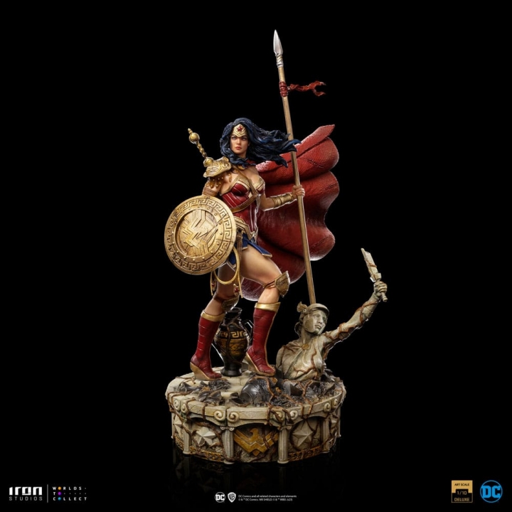 Wonder Woman Unleashed Battle Diorama Series Art Scale Statue 1/10 Wonder Woman 30 cm