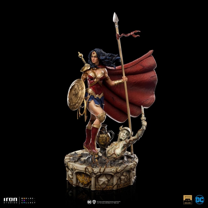 Wonder Woman Unleashed Battle Diorama Series Art Scale Statue 1/10 Wonder Woman 30 cm