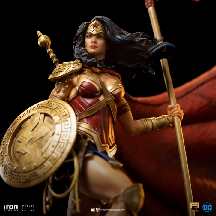 Wonder Woman Unleashed Battle Diorama Series Art Scale Statue 1/10 Wonder Woman 30 cm