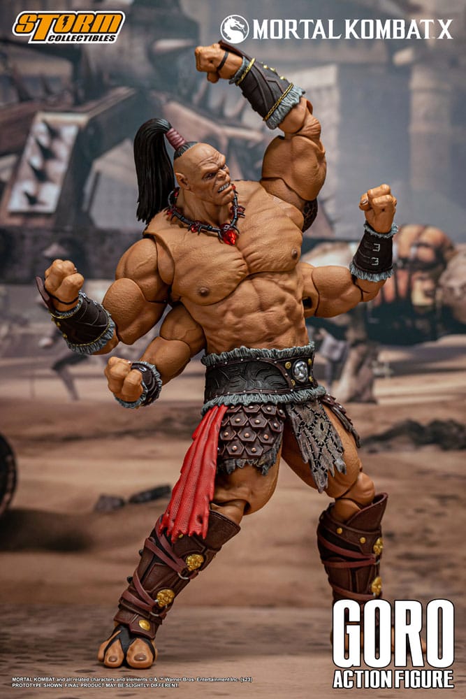 Mortal Kombat Action Figure 1/12 Goro 18 cm