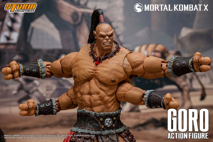 Mortal Kombat Action Figure 1/12 Goro 18 cm