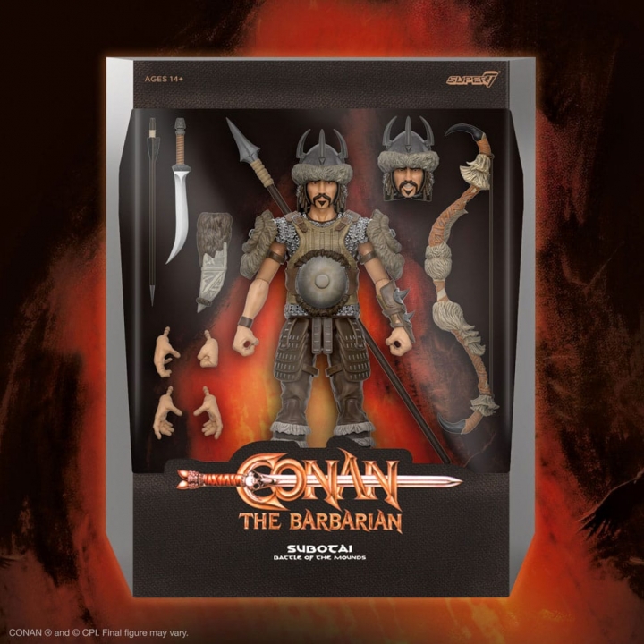 Conan the Barbarian Ultimates Action Figure Battle of the Mounds 18 cm