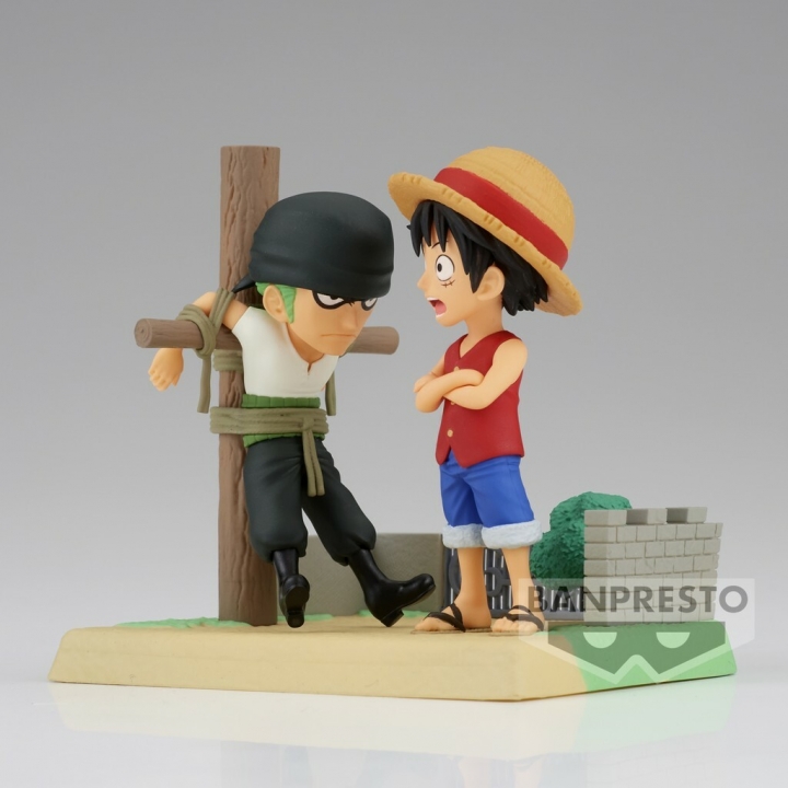 One Piece: WCF Log Stories - Monkey D. Luffy and Roronoa Zoro Figure