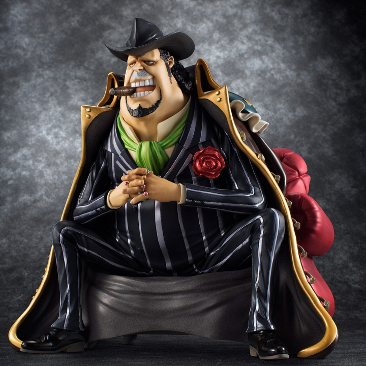 One Piece Excellent Model P.O.P S.O.C PVC Statue 1/8 Capone Gang Bege 14 cm