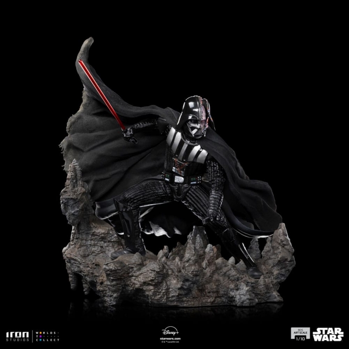 Star Wars: Obi-Wan Kenobi Battle Diorama Series Art Scale Statue 1/10 Darth Vader 24 cm