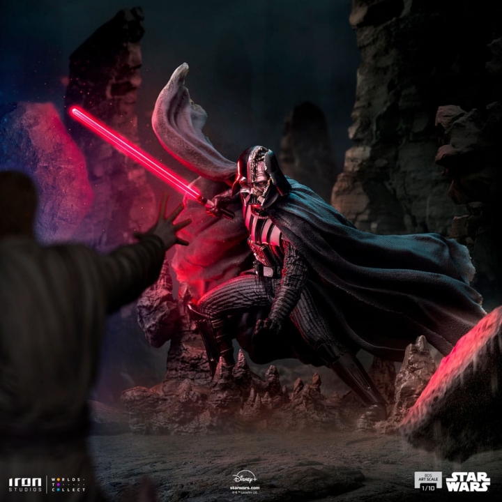 Star Wars: Obi-Wan Kenobi Battle Diorama Series Art Scale Statue 1/10 Darth Vader 24 cm