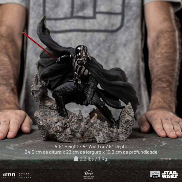 Star Wars: Obi-Wan Kenobi Battle Diorama Series Art Scale Statue 1/10 Darth Vader 24 cm