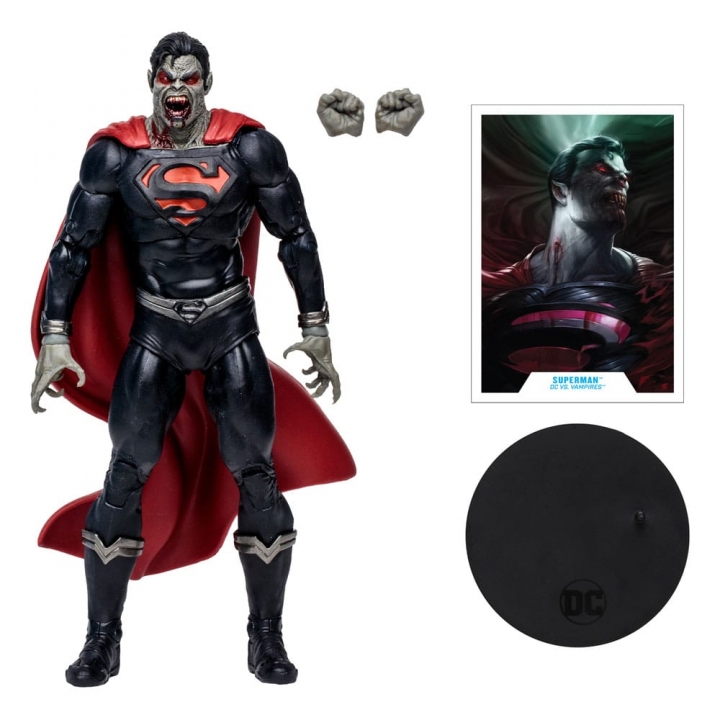 DC Multiverse Action Figure Captain Atom New 52 / Superman DC vs Vampires Gold Label 18 cm