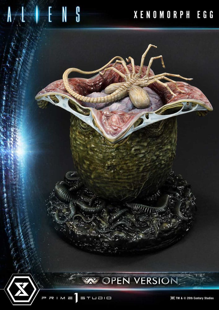 Aliens Premium Masterline Series Statue Xenomorph Egg Open Version Alien Comics 28 cm