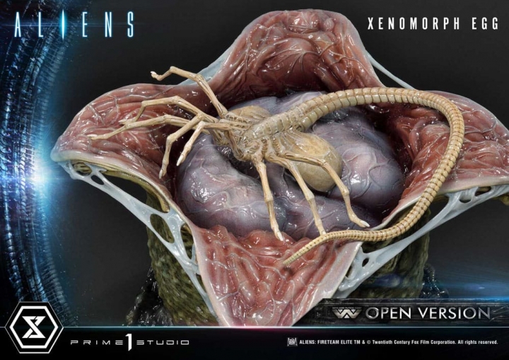 Aliens Premium Masterline Series Statue Xenomorph Egg Open Version Alien Comics 28 cm