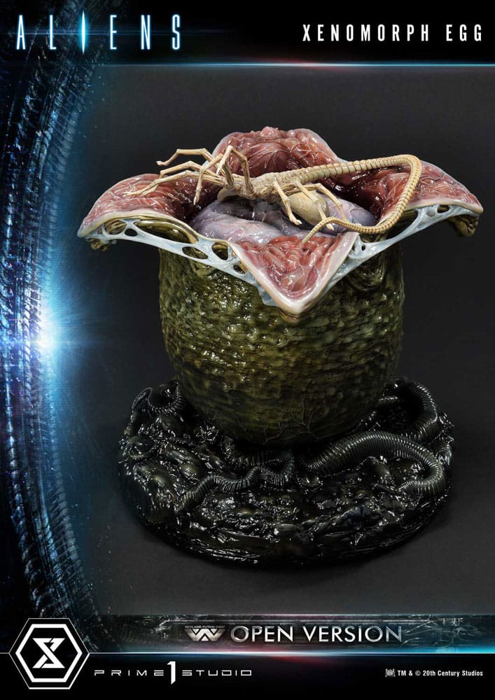 Aliens Premium Masterline Series Statue Xenomorph Egg Open Version Alien Comics 28 cm