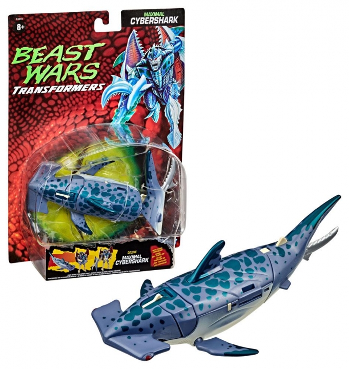 Transformers: Beast Wars Vintage Action figure Maximal Cybershark 13 cm