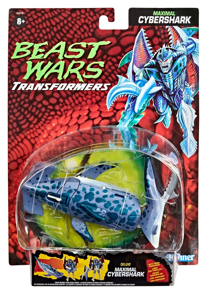 Transformers: Beast Wars Vintage Action figure Maximal Cybershark 13 cm