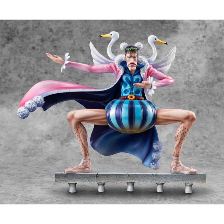 One Piece P.O.P PVC Statue Playback Memories Mr. 2 Bon Clay 23 cm