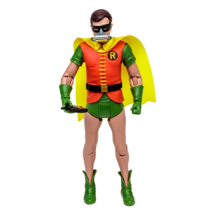 DC Retro Action Figure Batman 66 Batman / Robin with Oxygen Mask 15 cm