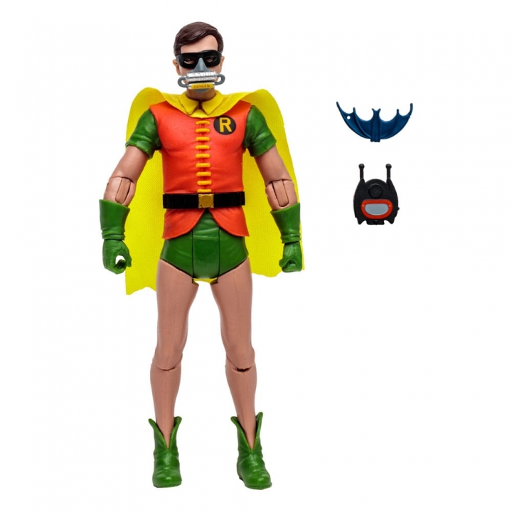 DC Retro Action Figure Batman 66 Batman / Robin with Oxygen Mask 15 cm