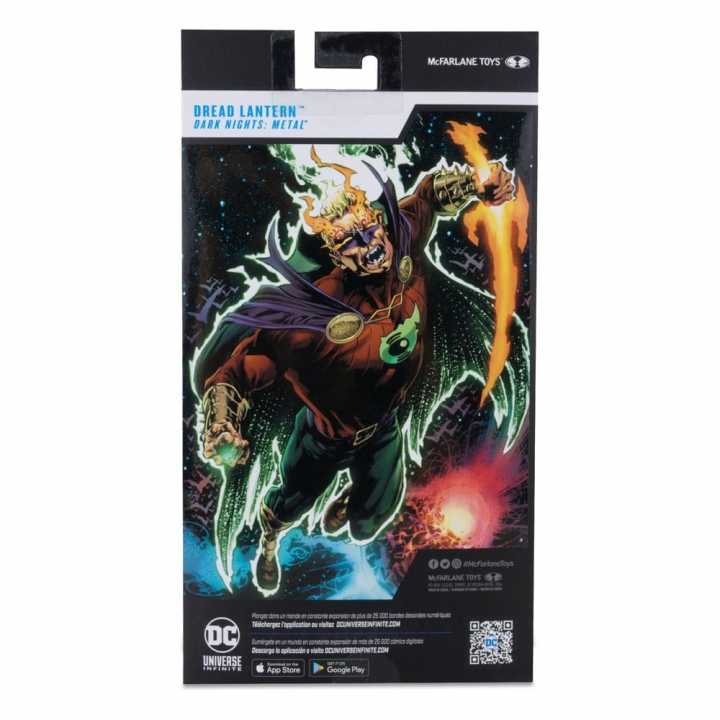 DC Multiverse Action Figure Dread Lantern Dark Metal Gold Label 18 cm