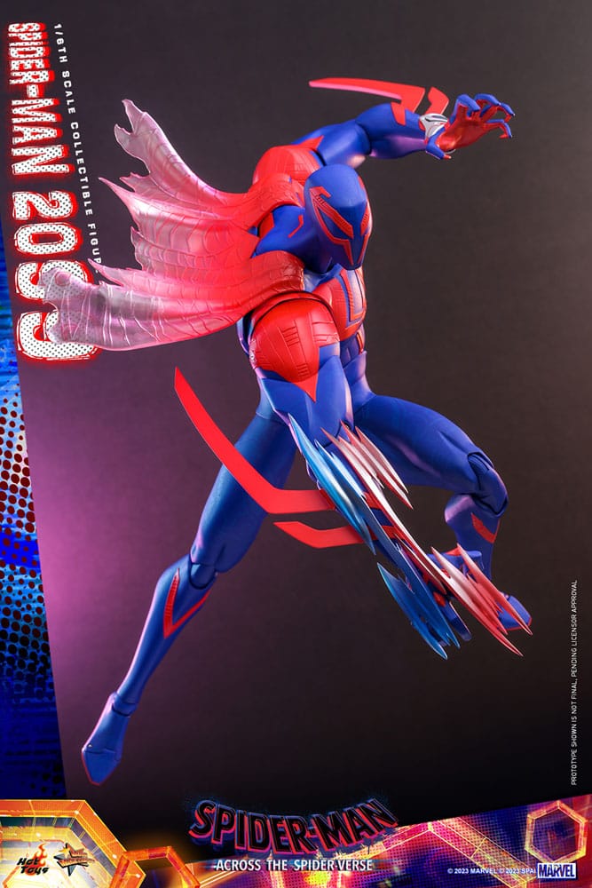 Spider-Man: Across the Spider-Verse Movie Masterpiece Action Figure 1/6 Spider-Man 2099 33 cm