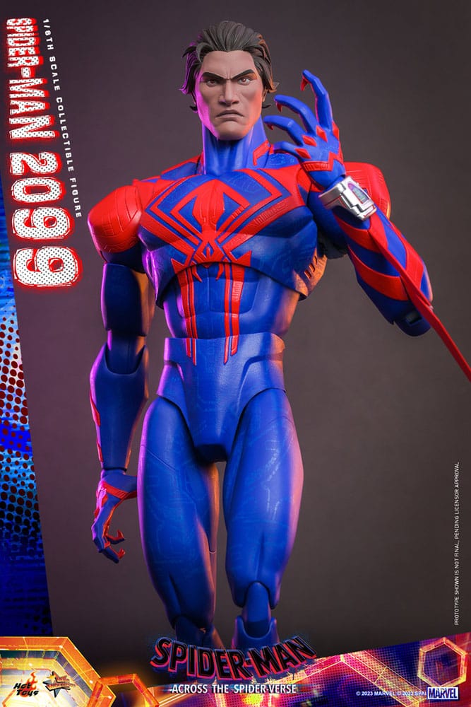 Spider-Man: Across the Spider-Verse Movie Masterpiece Action Figure 1/6 Spider-Man 2099 33 cm