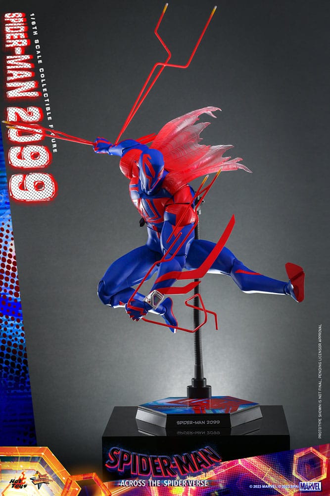 Spider-Man: Across the Spider-Verse Movie Masterpiece Action Figure 1/6 Spider-Man 2099 33 cm