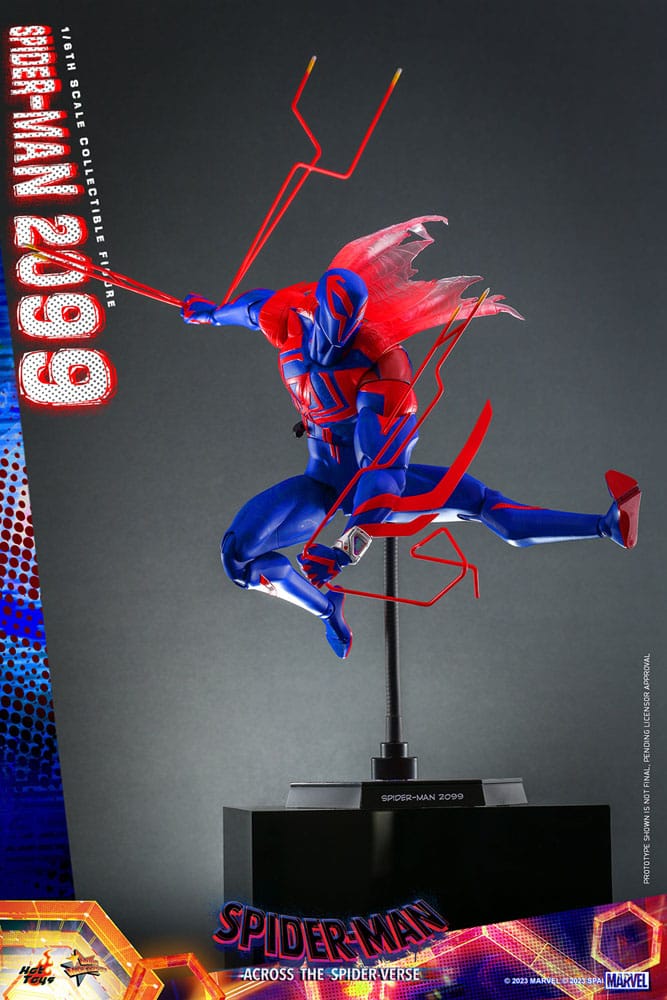 Spider-Man: Across the Spider-Verse Movie Masterpiece Action Figure 1/6 Spider-Man 2099 33 cm