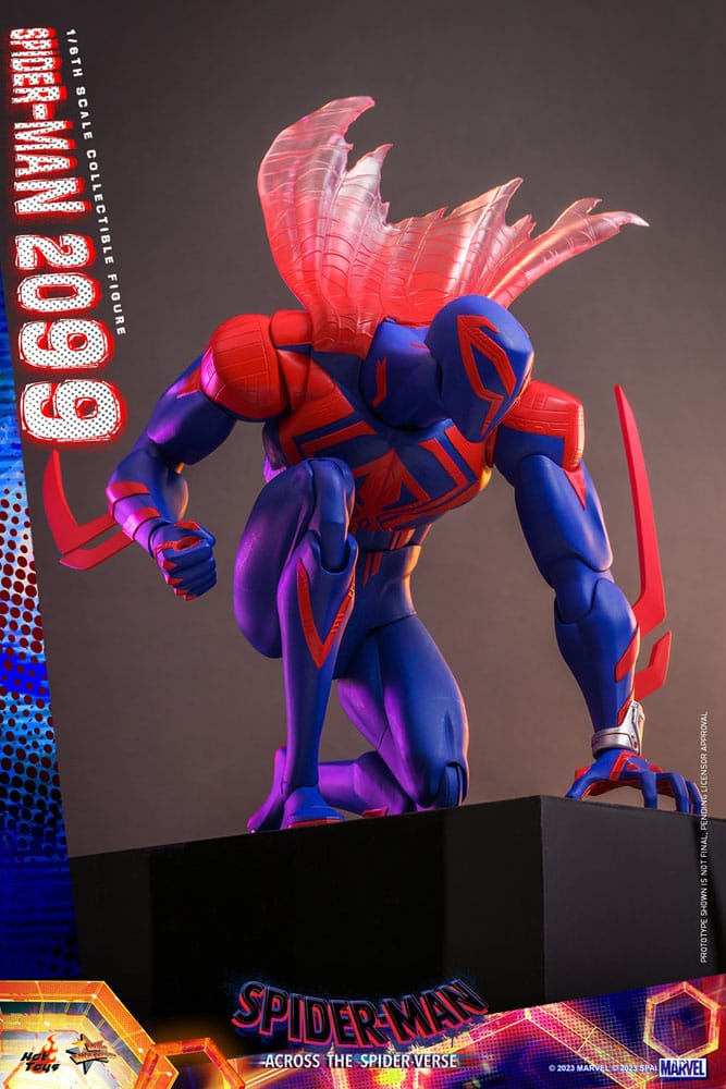 Spider-Man: Across the Spider-Verse Movie Masterpiece Action Figure 1/6 Spider-Man 2099 33 cm