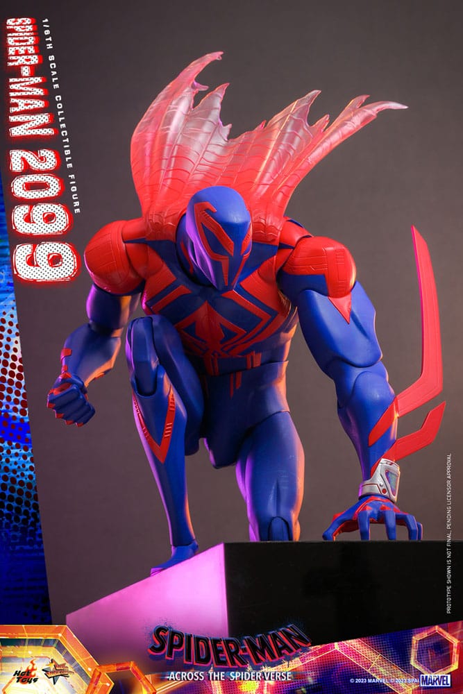 Spider-Man: Across the Spider-Verse Movie Masterpiece Action Figure 1/6 Spider-Man 2099 33 cm