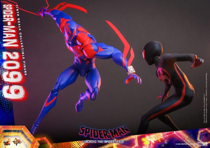 Spider-Man: Across the Spider-Verse Movie Masterpiece Action Figure 1/6 Spider-Man 2099 33 cm