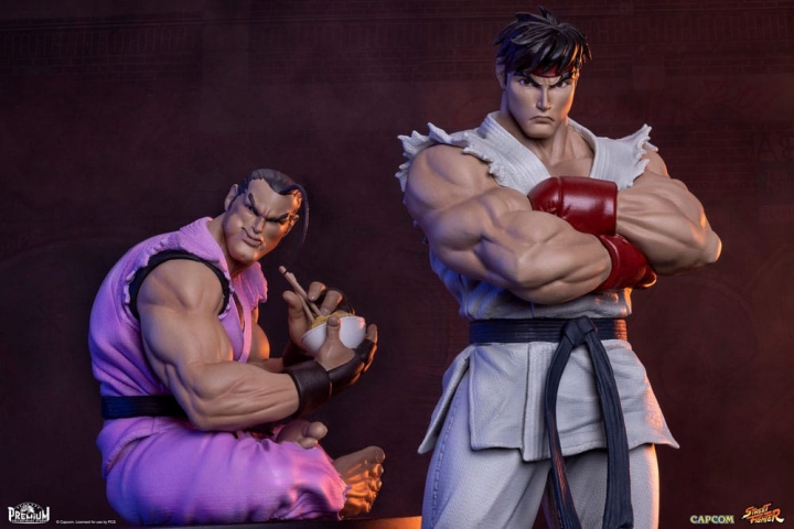 Street Fighter PVC Statues 1/10 Ryu & Dan 18 cm