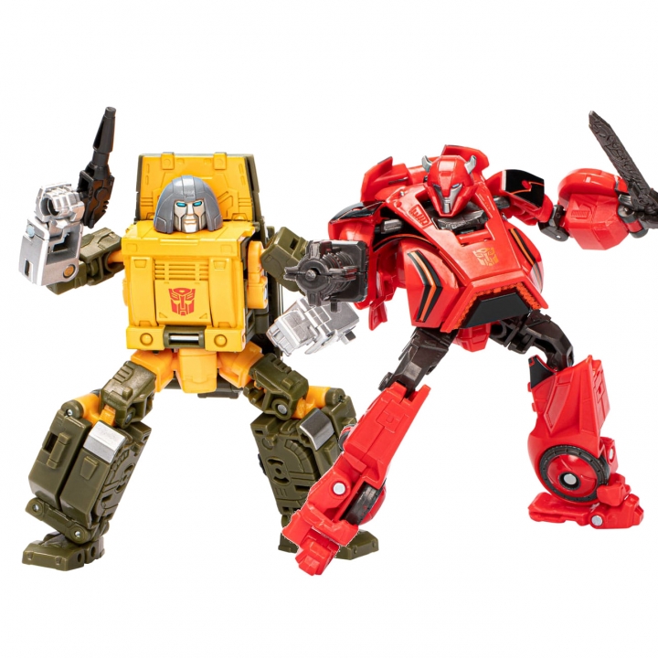 The Transformers: The Movie Generations Studio Deluxe Class Action Figure Cliffjumper / Brawn 11 cm