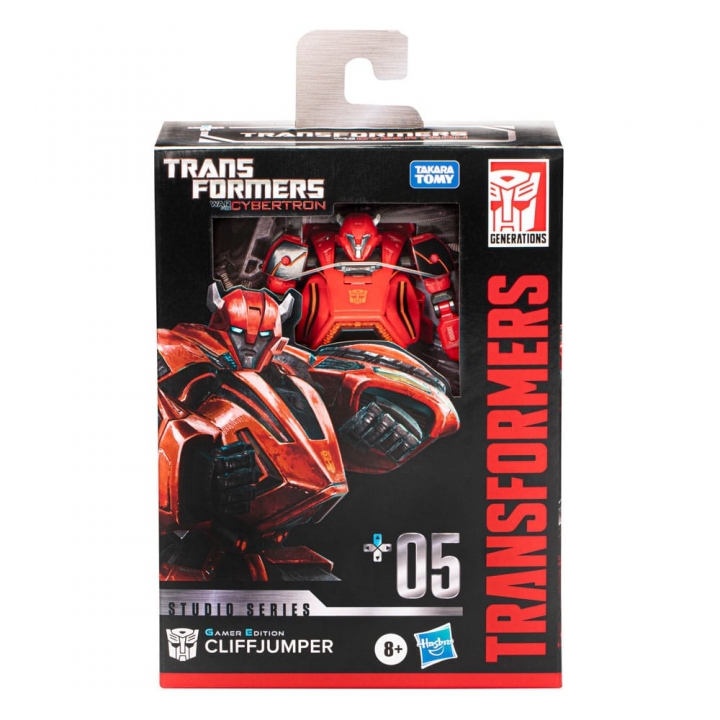 The Transformers: The Movie Generations Studio Deluxe Class Action Figure Cliffjumper / Brawn 11 cm