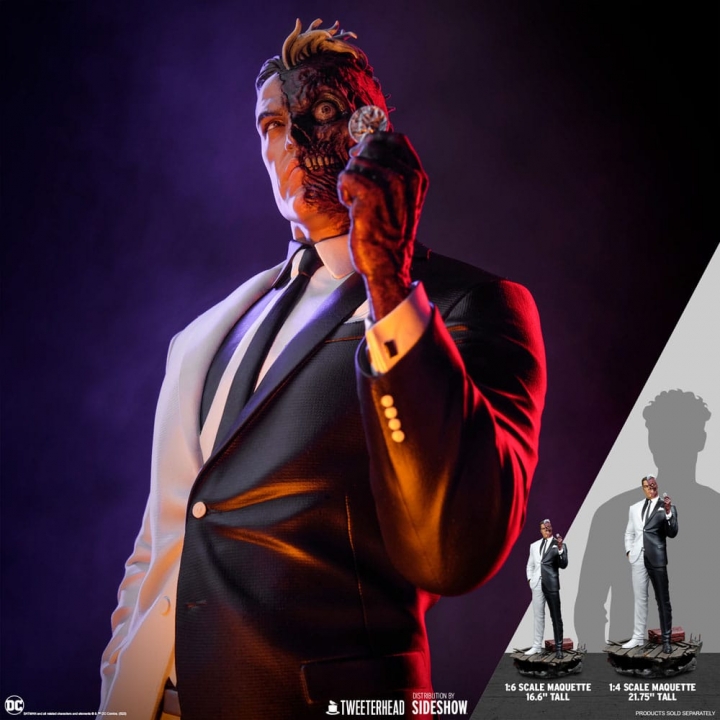 DC Comics Maquette 1/4 Two-Face 55 cm