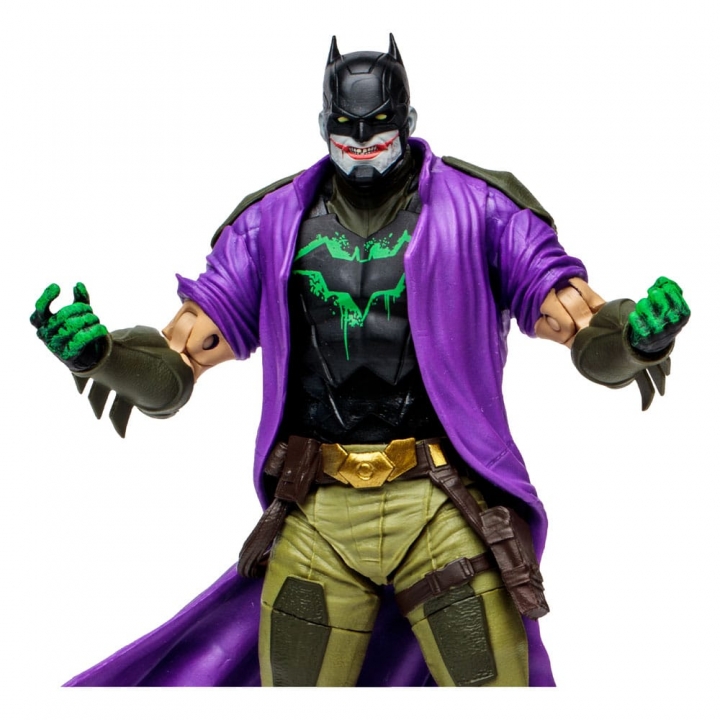 DC Multiverse Action Figure Dark Detective Future State Jokerized Gold Label 18 cm