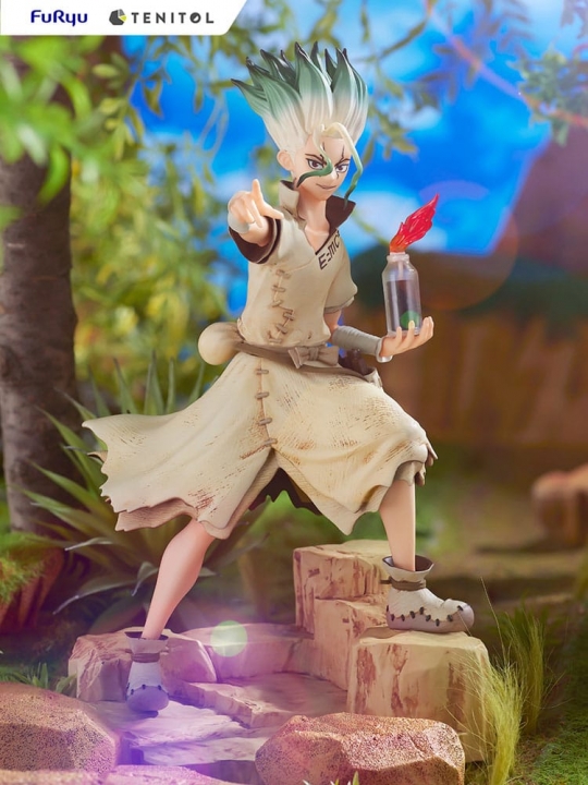 Dr. Stone PVC Tenitol Senku Ishigami 28 cm