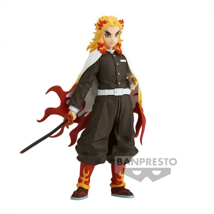 Demon Slayer Kimetsu No Yaiba: Vol. 43-44 Senjuro / Kyojuro Rengoku / Genya Shinazugawa Figure 17 cm