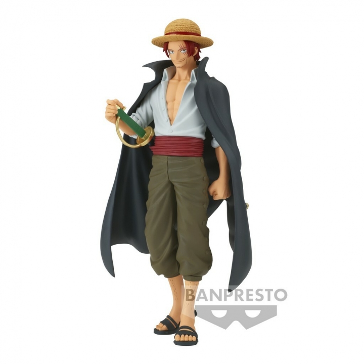 One Piece: DXF The Grandline Series - Shanks / Helmeppo Figure 17 cm